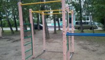 Площадка для воркаута в городе Хабаровск №2302 Маленькая Советская фото